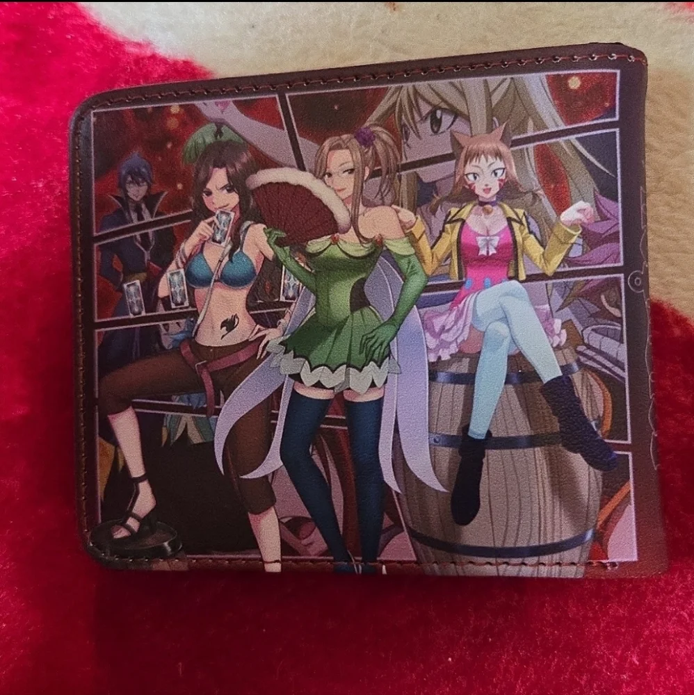 New Fairy Tail Anime Manga Leather Wallet